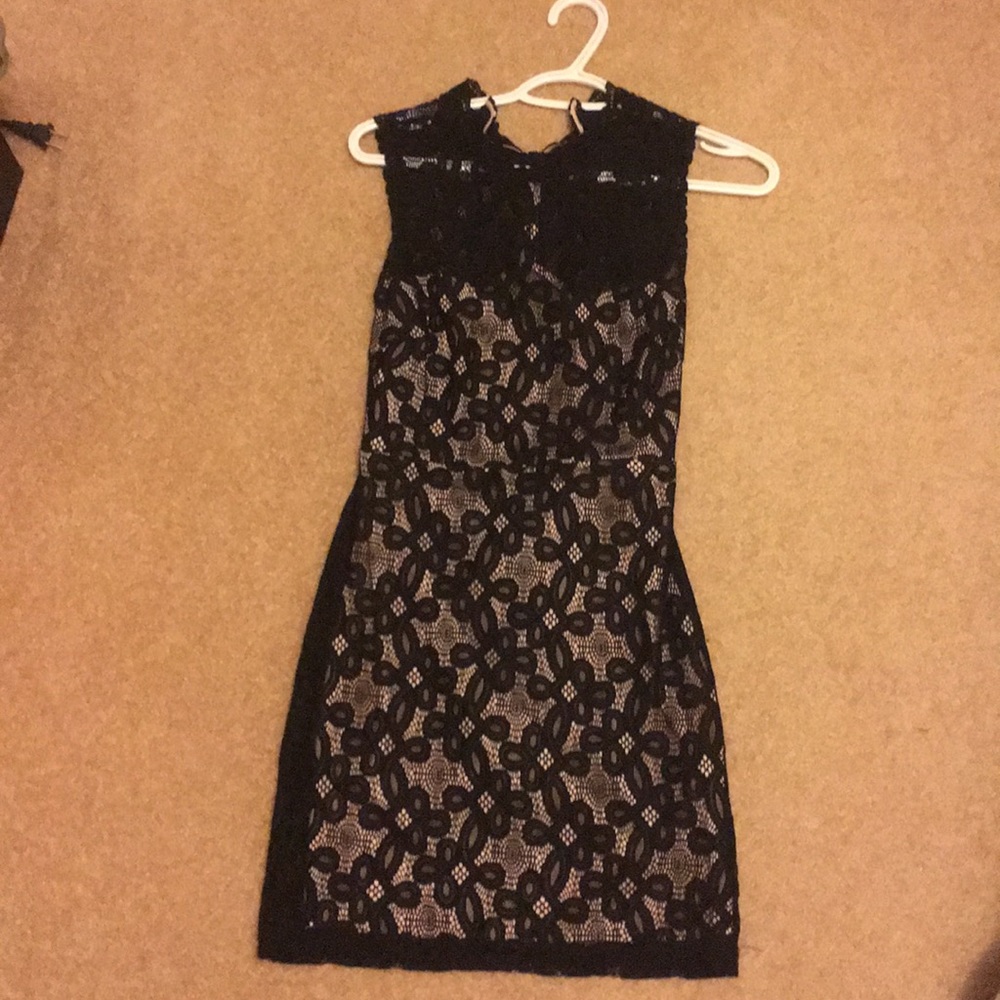 Lacey button up dress